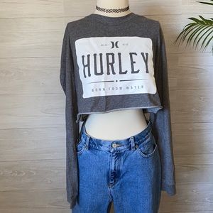 HURLEY NWOT CROP ❤️